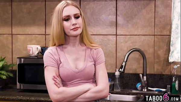 Tiny teen stepdaughter blonde Emma Starletto fucks her black stepdad – Free HD Porn Video