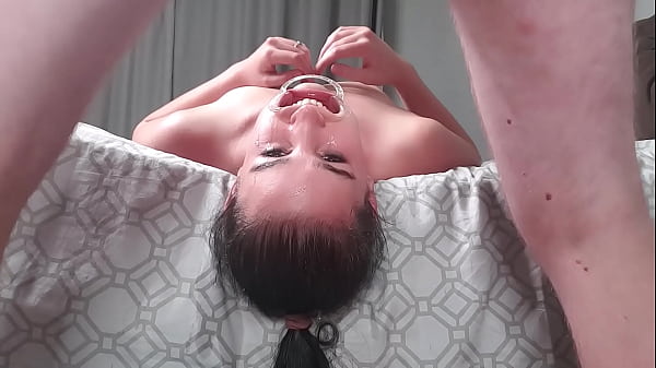 pisswhore drinking piss with her mouth stretched open – Free HD Porn Video