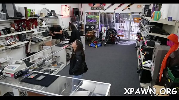 Intensive bimbo dilettante is in the store, getting rammed – Free HD Porn Video