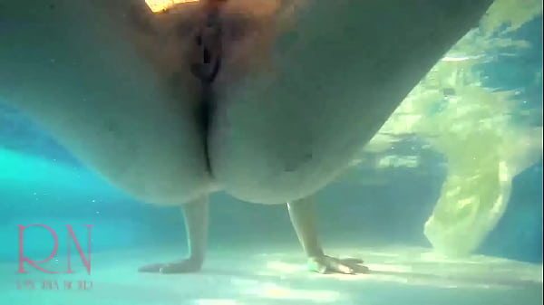 Elegant and flexible babe, swimming underwater in the outdoor swimming pool. 2 – Free HD Porn Video