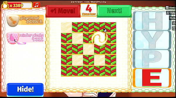 Xmas on March Lewd [Christmas PornPlay Hentai game] Ep.2 tatto punk girl deepthroat