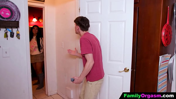 FamilyOrgasm - Stepsister Had to Suck her StepBrother to get the Car – Free HD Porn Video