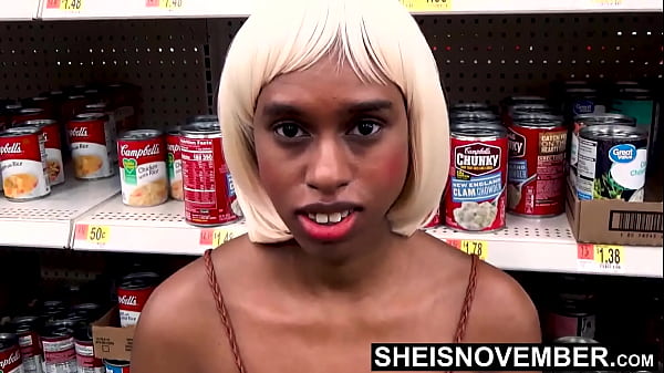 HD Whore Pornstar Sheisnovember Hardcore Creampie And Blowjob By Walmart Employee For Groceries, Taking Ebony Pussy Cumshot Cowgirl, Inside Her Fertile Cunt With Cum Dripping Semen Spilling Out While Riding Huge BBC Stranger By Msnovember – Free HD Porn Video