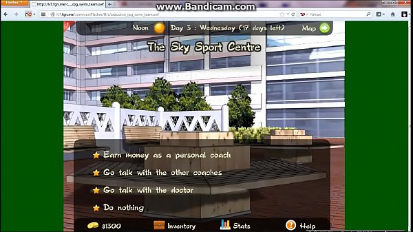 Seductive RPG Swim Team Flash game