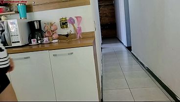 Risky sex: while my husband was in the shower, I had sex with his friend; we almost got caught. – Free HD Porn Video