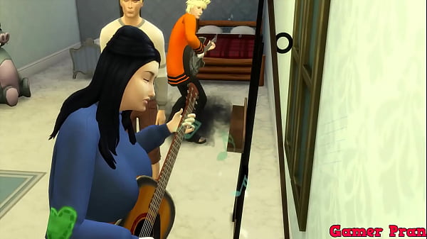 Perverted Family Cap 9 boruto talks with his father naruto to have a threesome with his girlfriend sarada that she wants to have two cocks inside her that fill her all with milk – Free HD Porn Video