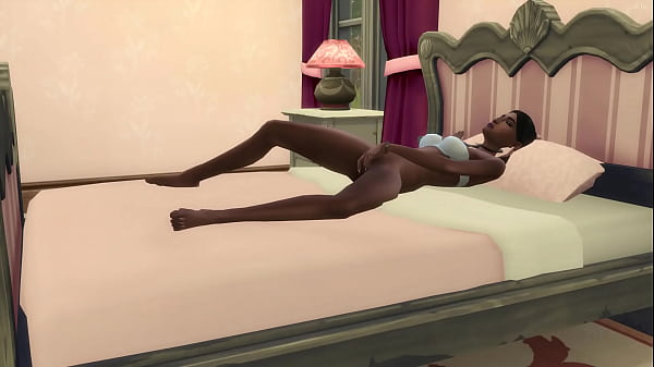 stepbrother catches his stepsister masturbating in her room