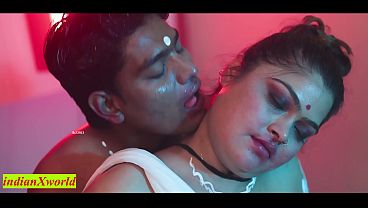 Indian Sadhu Amazing Hot Sex with Beautiful maid – Free HD Porn Video