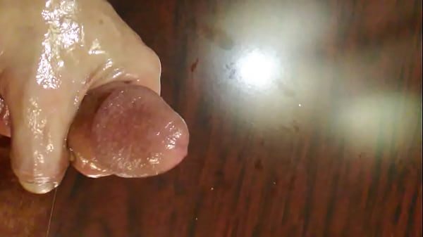 Stroking my shinny cock – Free HD Porn Video