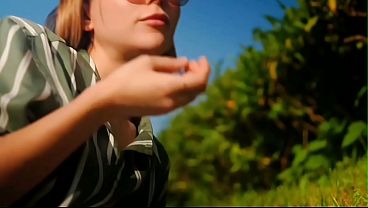 I perform deep oral sex on my stepbrother in a public place. – Free HD Porn Video
