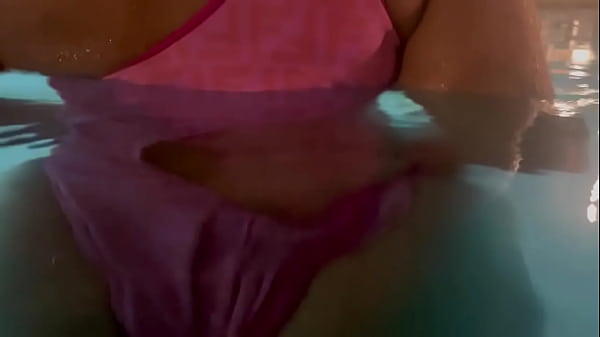 What it’s like to go swimming with me. Cum on in.