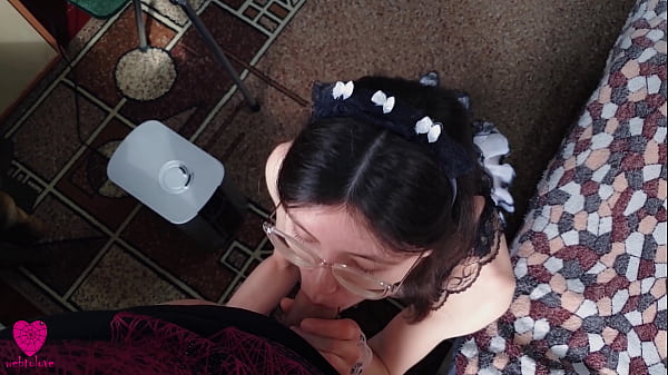 Kun dream of his own maid chan came true when he rewatched the anime Class President Is A Maid! – Free HD Porn Video