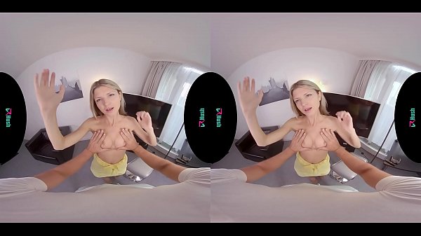 VRHUSH Hot blonde Gina Gerson seducing her boyfriend