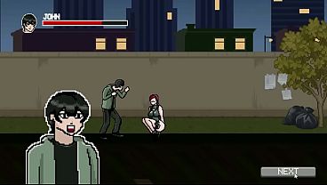 hentai game Xvir . Hot red haired lady having sex with her hero