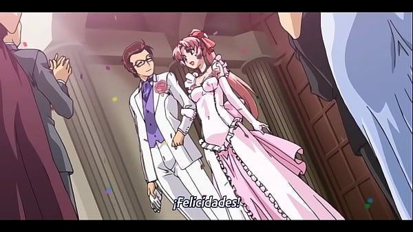 virgin couple having sex after their wedding (hentai)
