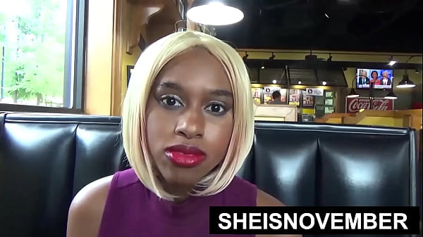 HD Cheating On My Spouse With Thin Nerdy Black Model Sheisnovember Cumming Hard On Her Huge Busty Natural Titties After Throat Fucking Her Face After Great BJ And Foot Fetish In Diner Erotica With Stiff Cock By Msnovember – Free HD Porn Video