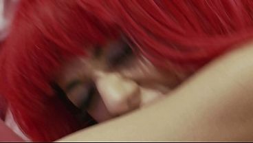 red hair tattooed teen fuck two big cock – Free HD Porn Video