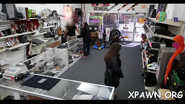 Intensive bimbo non-professional is in the store, getting rammed – Free HD Porn Video