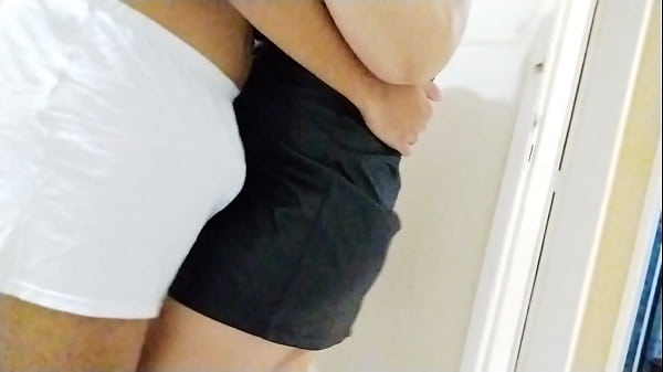 AMATEURS IN LONG STOCKINGS with ass and pussy rubbing dick doggy style with nerd FREE DRYHUMPING WV