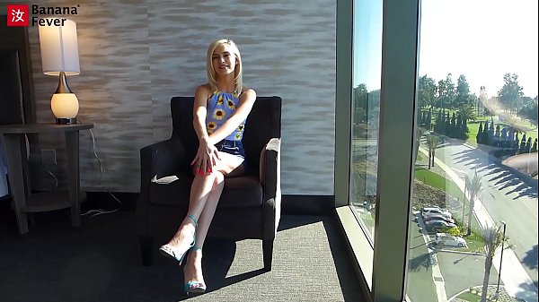 Cute Tiny Blonde Kiara Cole With BananaFever In Need Of Asian Banana Treatment