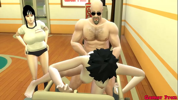 Perverted Master Roshi Sexually Train Chchi Milk and Videl Beautiful Wives Dragon Ball Hentai – Free HD Porn Video