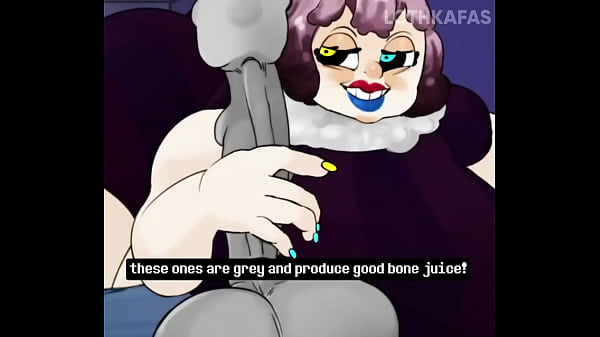 Sandra Bones from Bimbotale Strokes a Bone - Undertale Parady