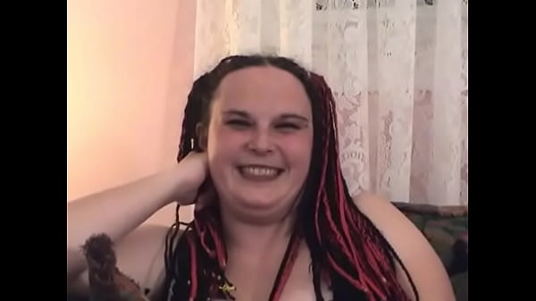 Chubby girl with tattoo gets her smooth white ass rammed after giving head