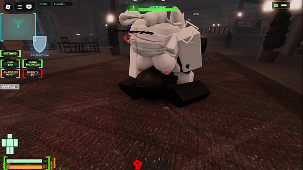 Roblox The girl on the roadside was filled with semen by a black man – Free HD Porn Video