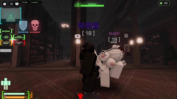 Roblox The girl on the roadside was filled with semen by a black man – Free HD Porn Video
