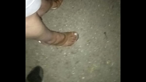 Perfect candid feet and heels latina prostitute in forest (pt1)   slowmotion