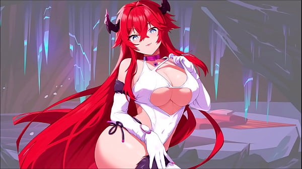 JOI Hentai Anal. 4 Devils are going to fuck your ass.