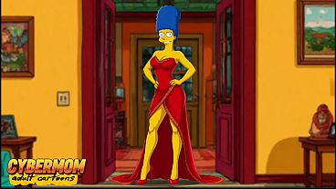 Best Porn Cartoons with Married Housewife Mrs. Simpson by CYBERMOM. Compilation. Sniff Panties, Gloryhole, cheating – Free HD Porn Video