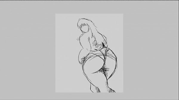 SPEEDPAINT Redhead miniskirt girl