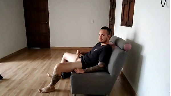 I found my masturbating when he left the bathroom – Free HD Porn Video