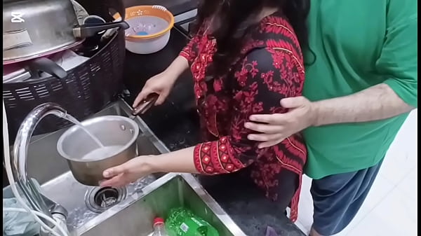 Pakistani Housemaid Fucked in Kitchen