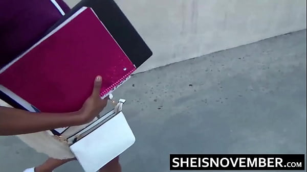HD Meeting A Student At My Home! Exchanging Doggystyle Wet Pussy Big Cock BBC Fucking For A Passing Grade, Innocent Young Hot Blonde Black Babe Sheisnovember Having Hardcore Sex After Flashing Her Sexy Big Ass Outside In Public By Msnovember