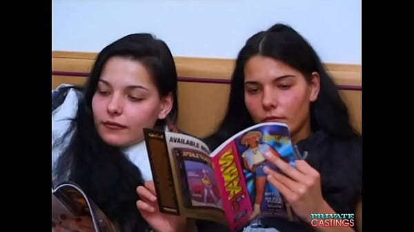 Viviann & Sofianne, Brunette Twins in the Private Casting