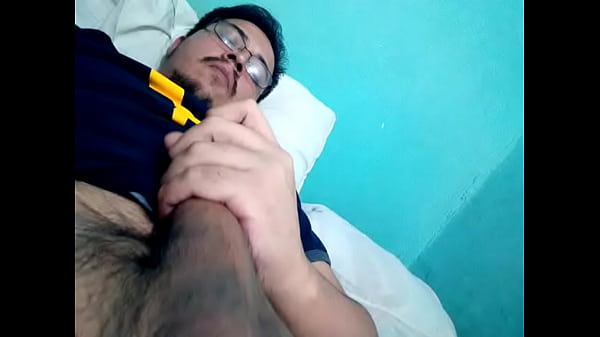 Cesar masturbating