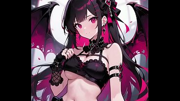 Hentai goth girl flashed titties – Free HD Porn Video
