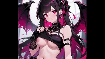 Hentai goth girl flashed titties – Free HD Porn Video