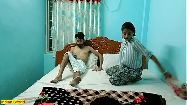 Indian young boy fucking beautiful hotel girl at Mumbai! Indian hotel sex – Free HD Porn Video
