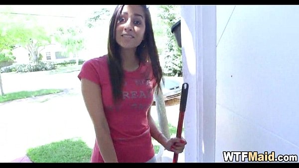 Latina Maid with Camel Toe