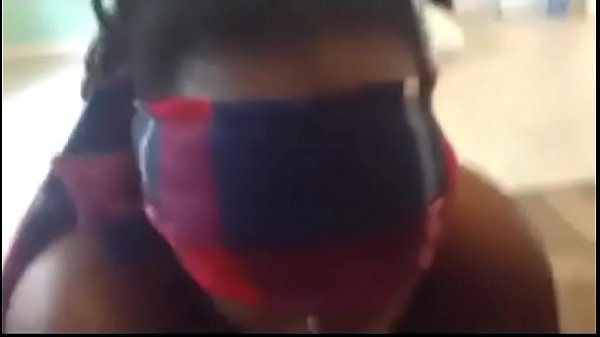 NASTY EBONY FREAK BLINDFOLD SUCKING BBC – Free HD Porn Video