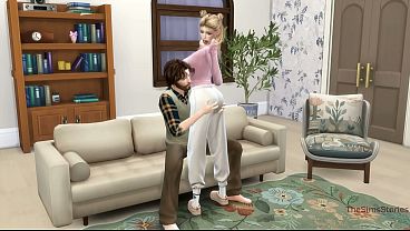 Stepfather fucks his stepdaughter's friend when no one is home – Free HD Porn Video