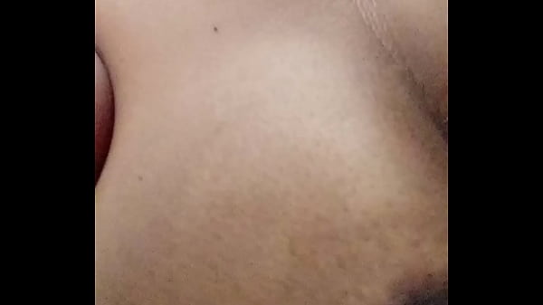Bouncing big black tits