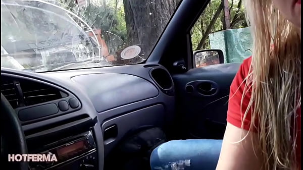 Giving blowjob to a stranger