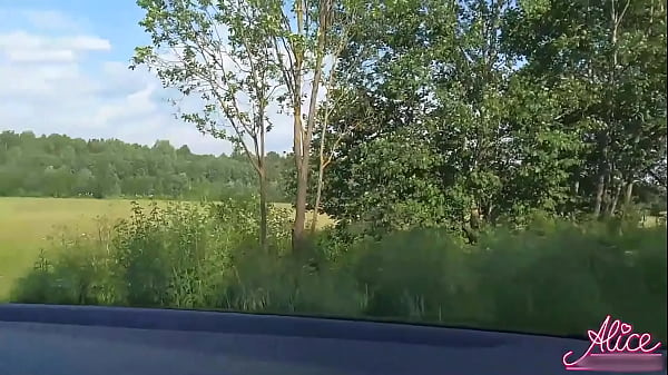 Brunette Paid Taxi Driver Blowjob and Hard Rough Sex - Cum Inside – Free HD Porn Video
