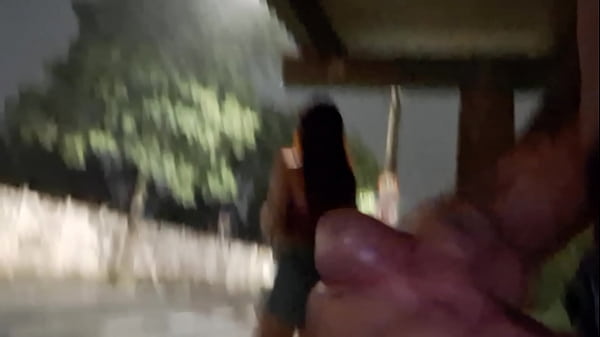 I risked masturbating at the bus stop next to the redheaded girl! – Free HD Porn Video