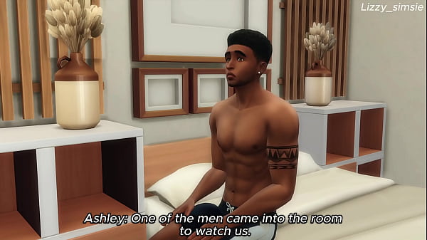 Petite blonde gangbanged by 4 men - sims 4