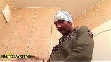 Horny MILF Beatrix Gets Fucked On a Public Toilet By a Big Black Cock – Free HD Porn Video